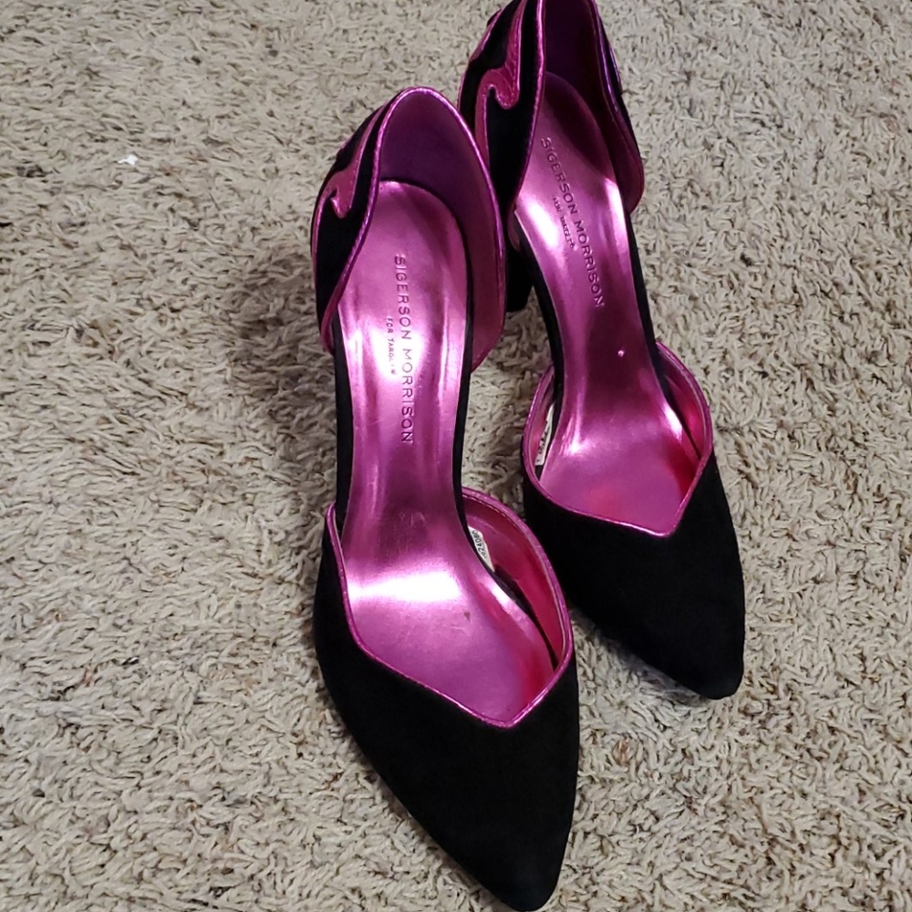 Black heels